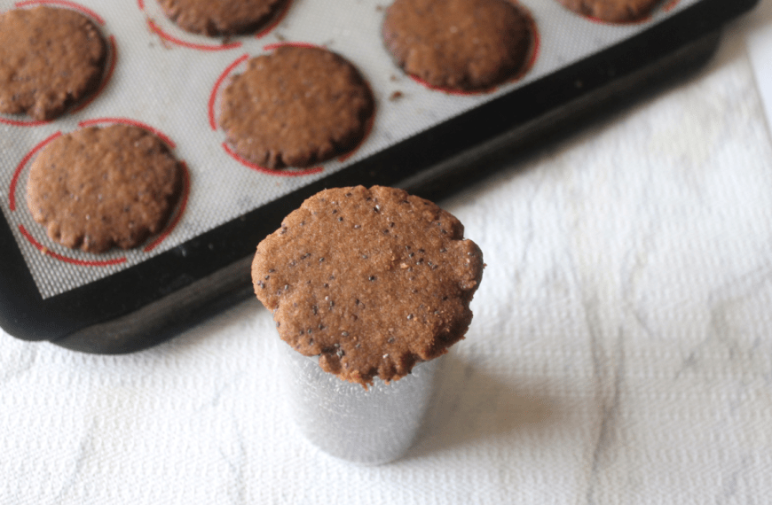 Chia seed cookies