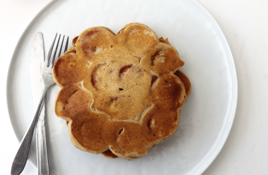 Flower pancake